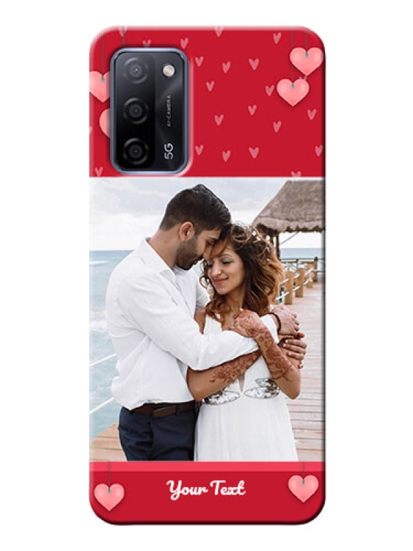 Custom Oppo A53s 5G Mobile Back Covers: Valentines Day Design