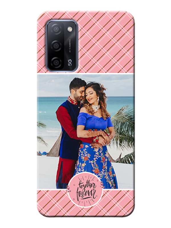 Custom Oppo A53s 5G Mobile Covers Online: Together Forever Design
