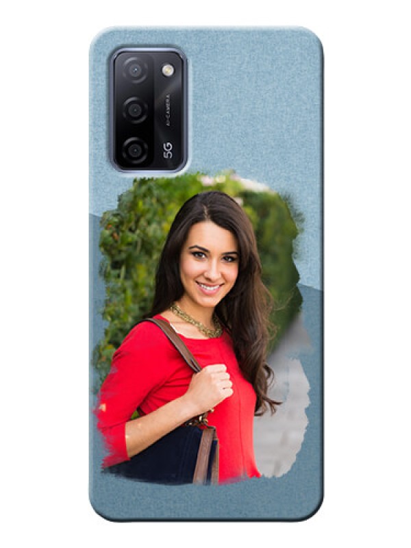 Custom Oppo A53s 5G custom mobile phone covers: Grunge Line Art Design