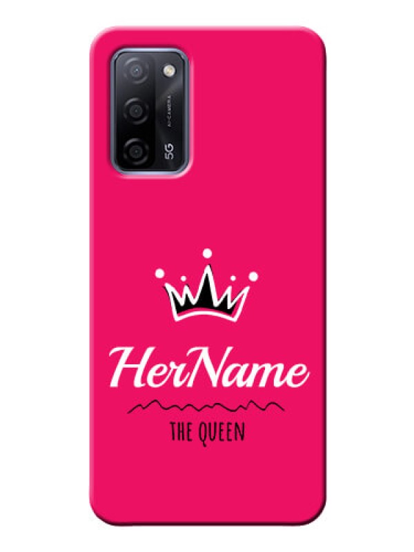 Custom Oppo A53s 5G Queen Phone Case with Name