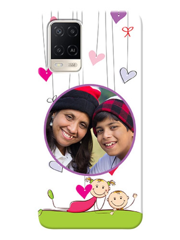 Custom Oppo A54 Mobile Cases: Cute Kids Phone Case Design