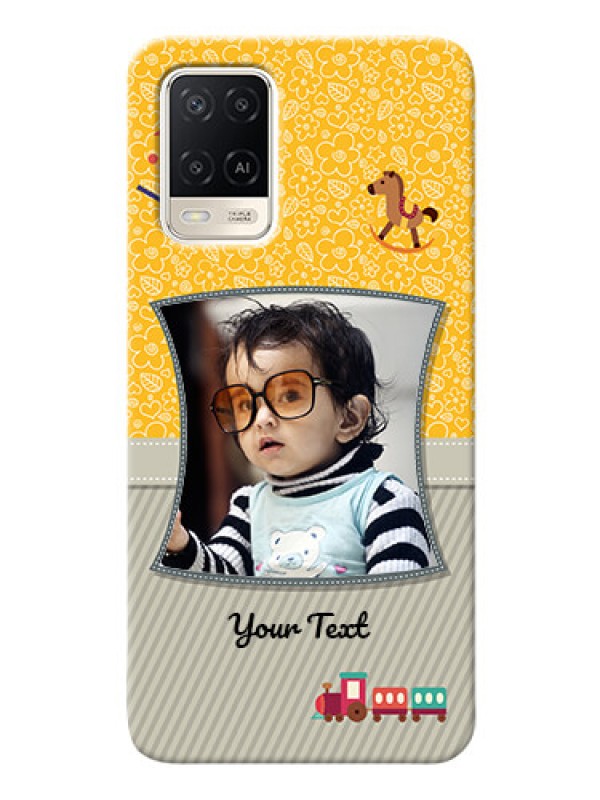 Custom Oppo A54 Mobile Cases Online: Baby Picture Upload Design
