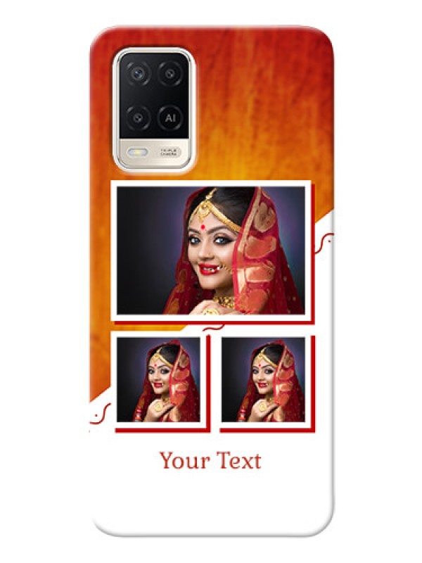 Custom Oppo A54 Personalised Phone Cases: Wedding Memories Design  