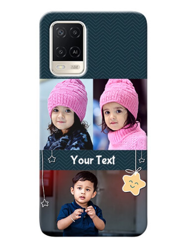 Custom Oppo A54 Mobile Back Covers Online: Hanging Stars Design