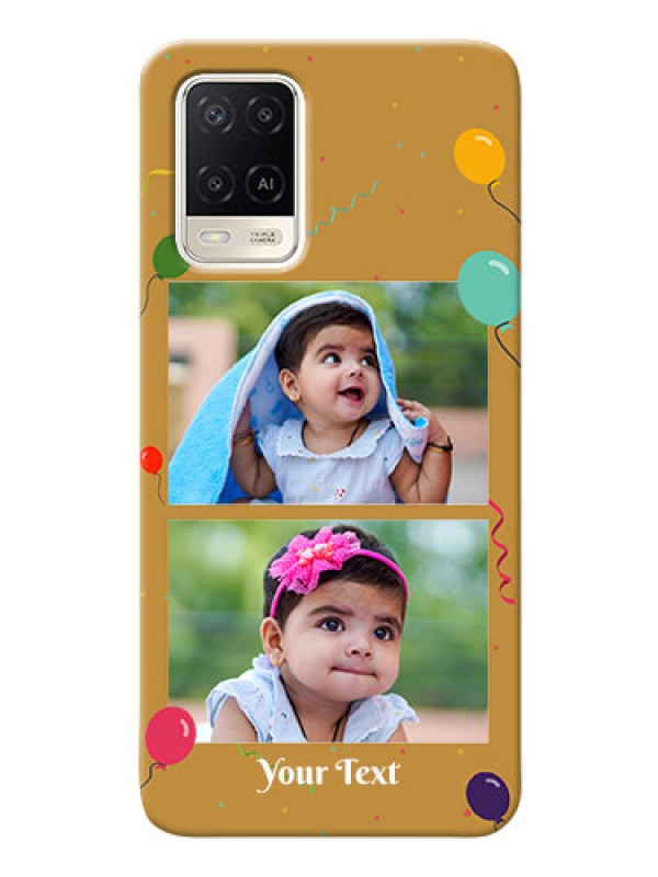 Custom Oppo A54 Phone Covers: Image Holder with Birthday Celebrations Design