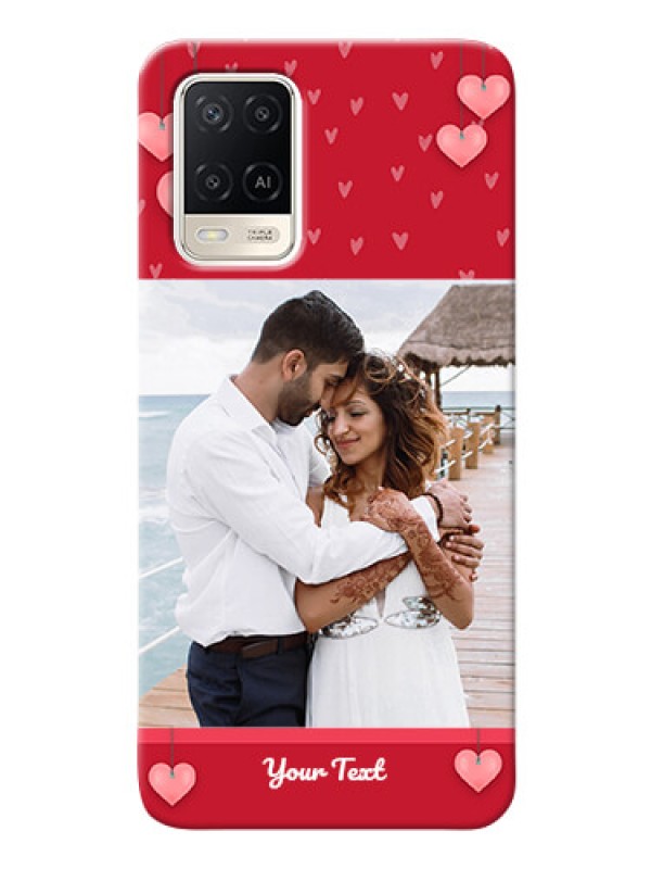 Custom Oppo A54 Mobile Back Covers: Valentines Day Design