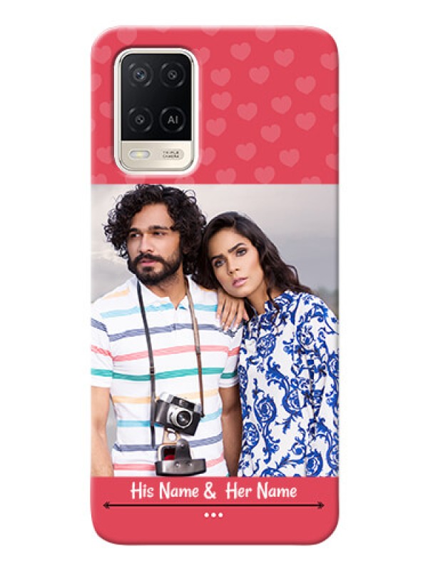 Custom Oppo A54 Mobile Cases: Simple Love Design