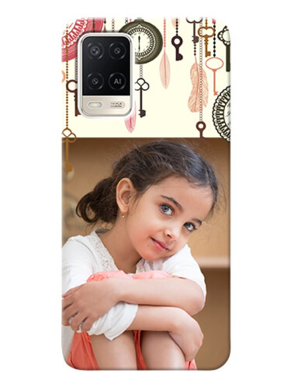 Custom Oppo A54 Phone Back Covers: Boho Style Design
