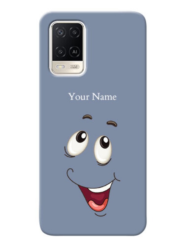 Custom Oppo A54 Phone Back Covers: Laughing Cartoon Face Design