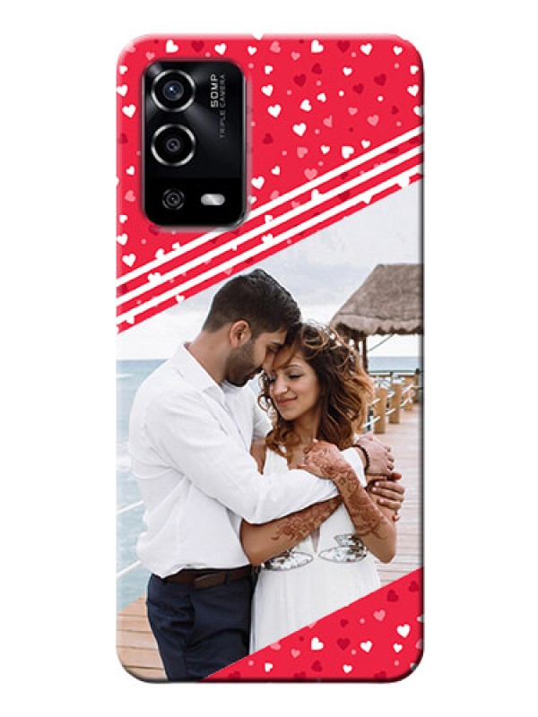Custom Oppo A55 Custom Mobile Covers:  Valentines Gift Design