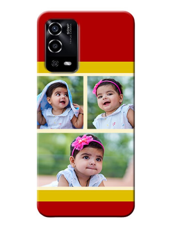 Custom Oppo A55 mobile phone cases: Multiple Pic Upload Design
