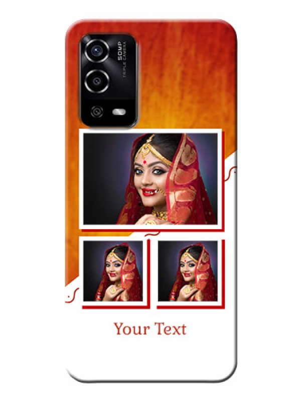 Custom Oppo A55 Personalised Phone Cases: Wedding Memories Design 