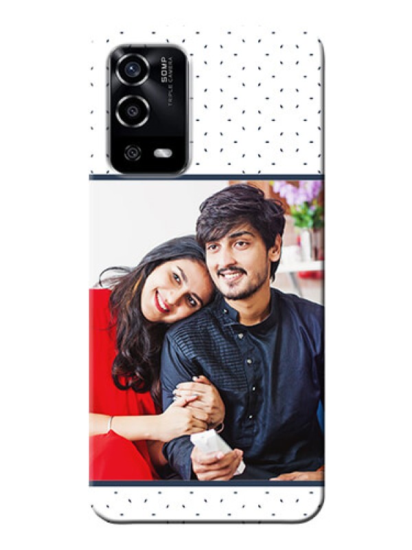 Custom Oppo A55 Personalized Phone Cases: Premium Dot Design