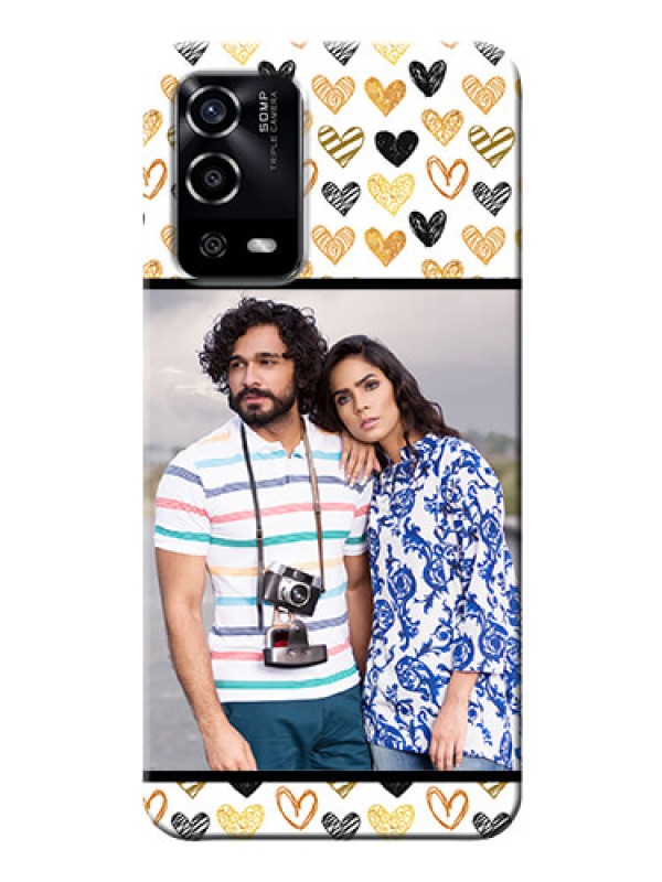 Custom Oppo A55 Personalized Mobile Cases: Love Symbol Design