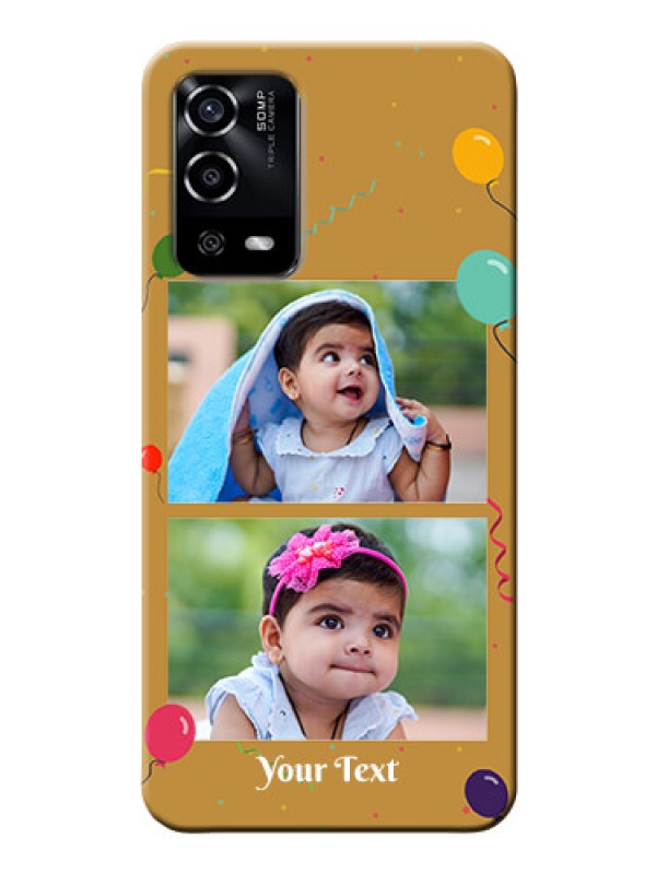 Custom Oppo A55 Phone Covers: Image Holder with Birthday Celebrations Design
