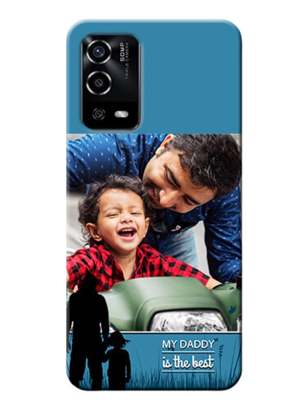 Custom Oppo A55 Personalized Mobile Covers: best dad design 