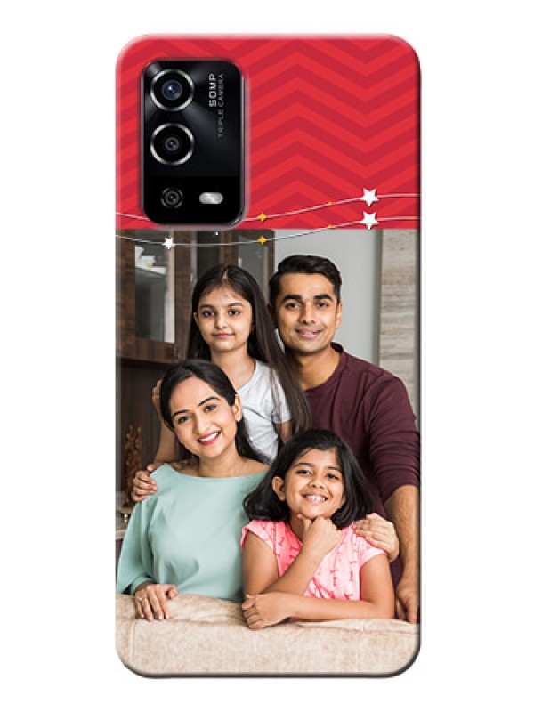 Custom Oppo A55 customized phone cases: Happy Family Design