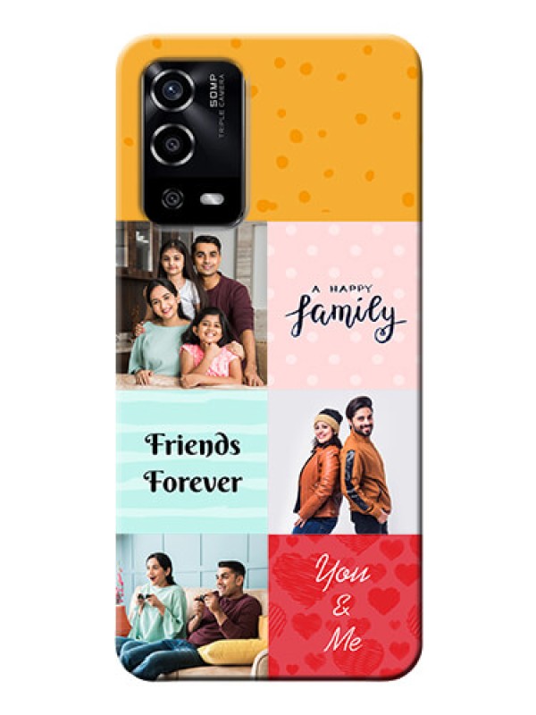 Custom Oppo A55 Customized Phone Cases: Images with Quotes Design