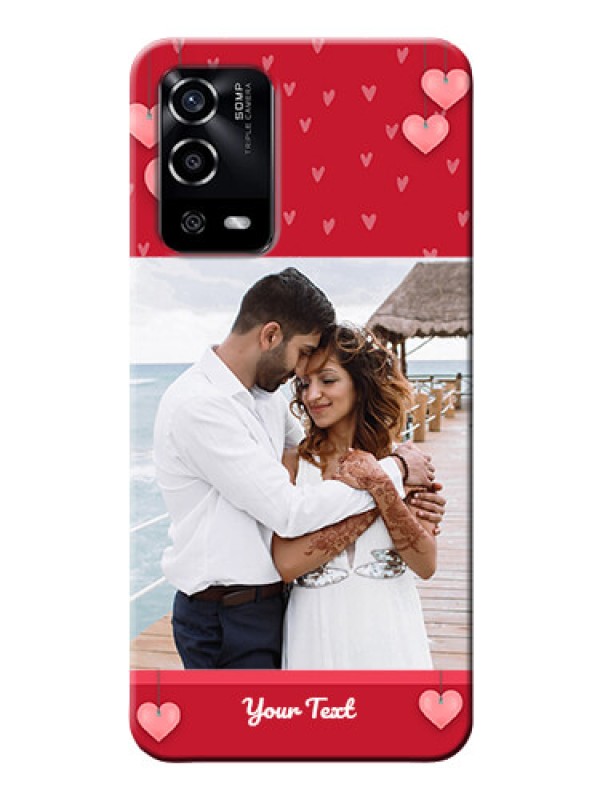Custom Oppo A55 Mobile Back Covers: Valentines Day Design