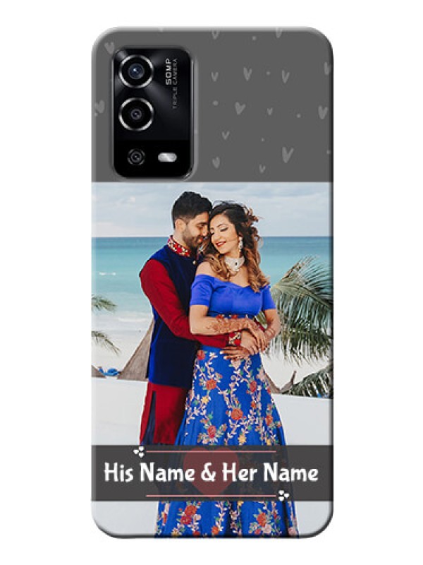 Custom Oppo A55 Mobile Covers: Buy Love Design with Photo Online