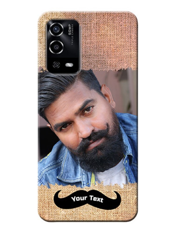 Custom Oppo A55 Mobile Back Covers Online with Texture Design