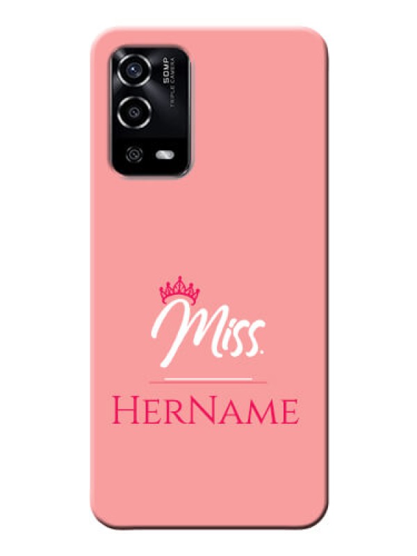 Custom Oppo A55 Custom Phone Case Mrs with Name
