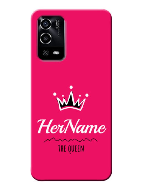 Custom Oppo A55 Queen Phone Case with Name