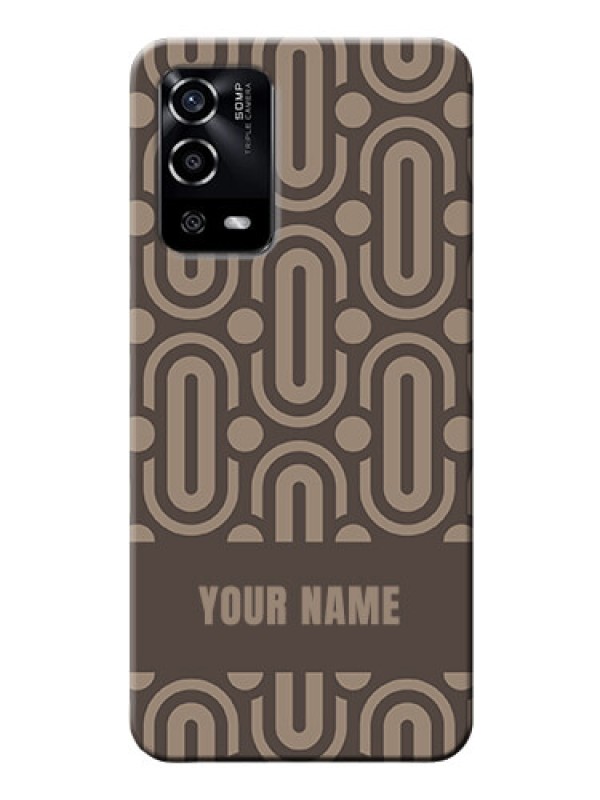 Custom Oppo A55 Custom Phone Covers: Captivating Zero Pattern Design
