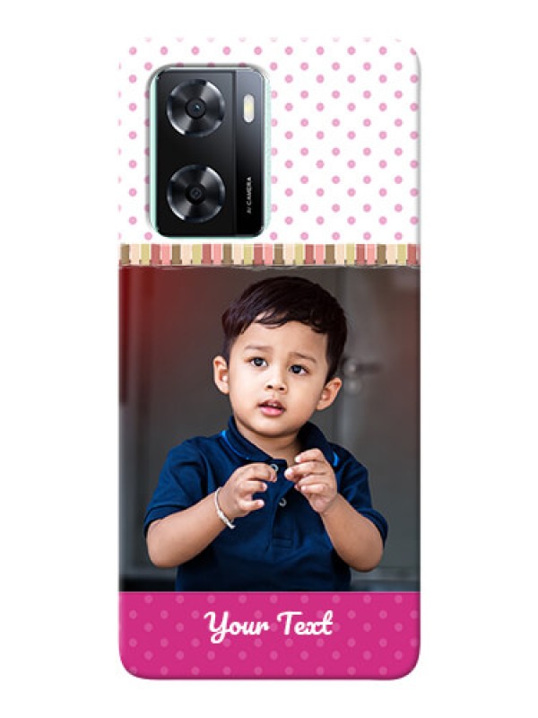 Custom Oppo A57 2022 custom mobile cases: Cute Girls Cover Design