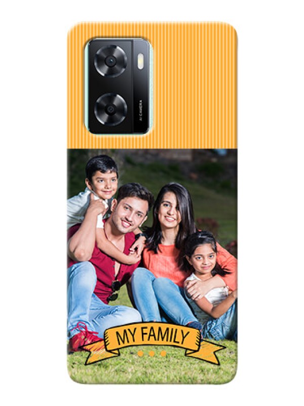 Custom Oppo A57 2022 Personalized Mobile Cases: My Family Design