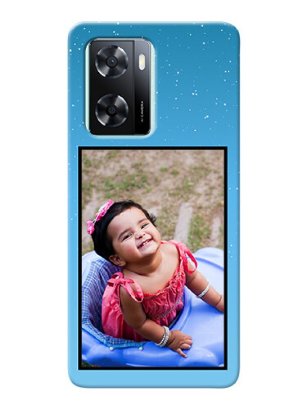 Custom Oppo A57 2022 Phone Covers: Wave Pattern Colorful Design