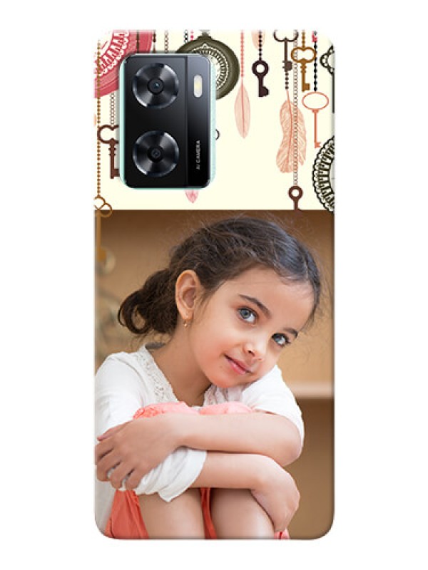 Custom Oppo A57 2022 Phone Back Covers: Boho Style Design