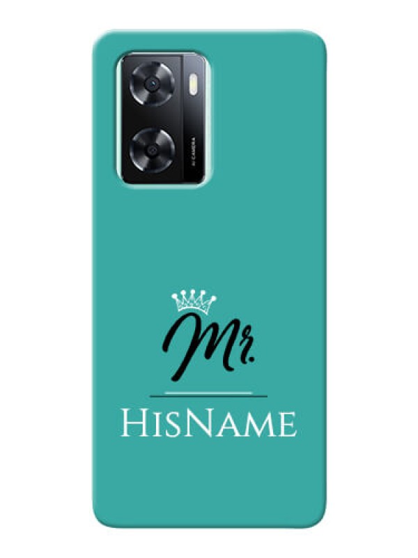 Custom Oppo A57 2022 Custom Phone Case Mr with Name