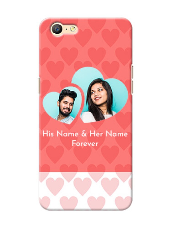 Custom Oppo A57 Couples Picture Upload Mobile Cover Design