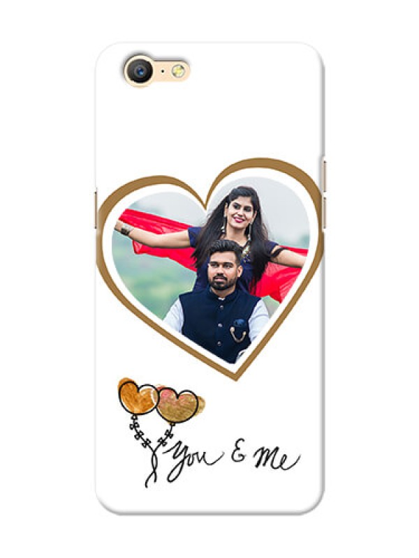 Custom Oppo A57 You And Me Mobile Back Case Design