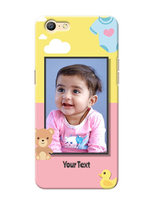 Custom Oppo A57 kids frame with 2 colour design with toys Design