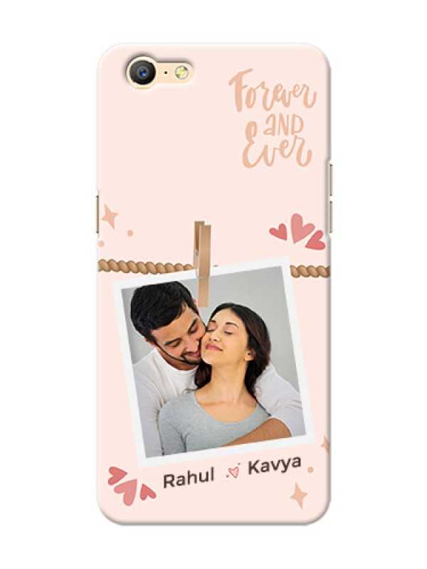 Custom Oppo A57 Phone Back Covers: Forever and ever love Design