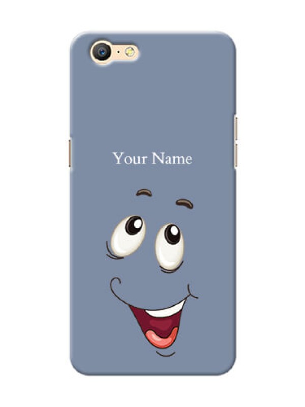 Custom Oppo A57 Phone Back Covers: Laughing Cartoon Face Design