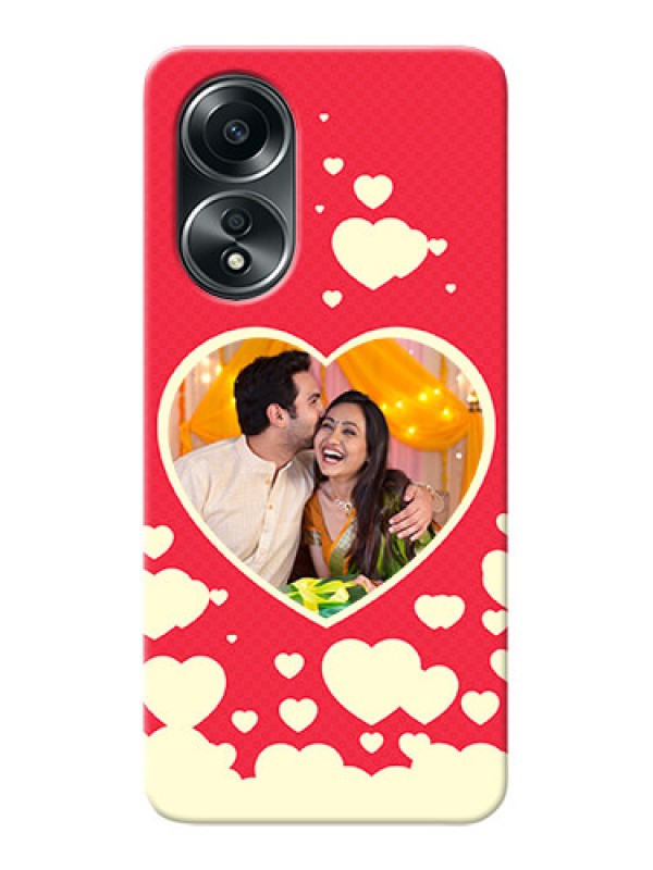 Custom Oppo A58 Phone Cases: Love Symbols Phone Cover Design