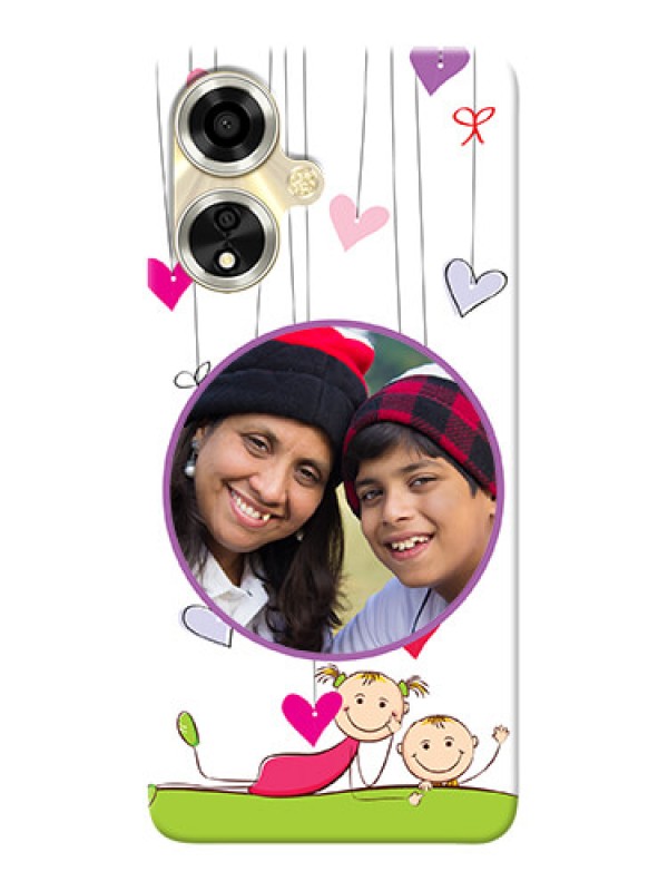 Custom Oppo A59 5G Mobile Cases: Cute Kids Phone Case Design
