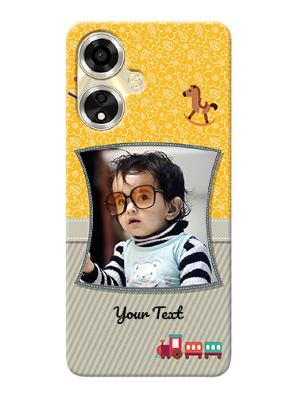 Custom Oppo A59 5G Mobile Cases Online: Baby Picture Upload Design