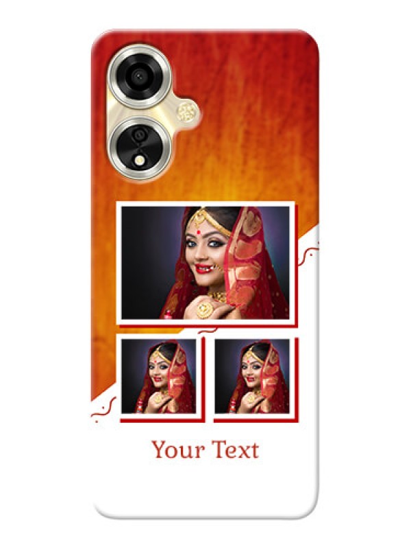 Custom Oppo A59 5G Personalised Phone Cases: Wedding Memories Design