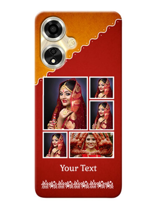 Custom Oppo A59 5G customized phone cases: Wedding Pic Upload Design
