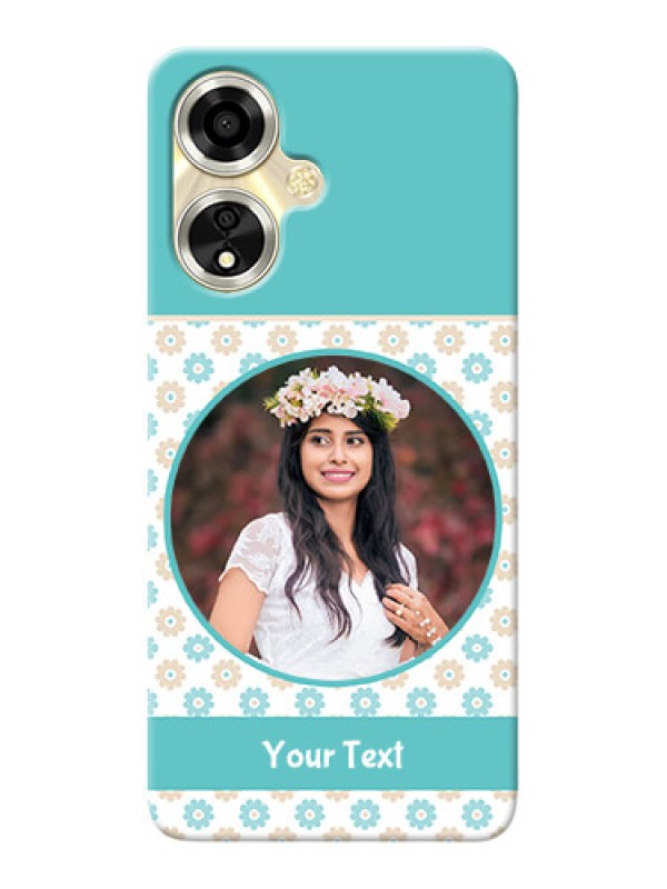 Custom Oppo A59 5G Custom Mobile Back Covers: Beautiful Flowers Design