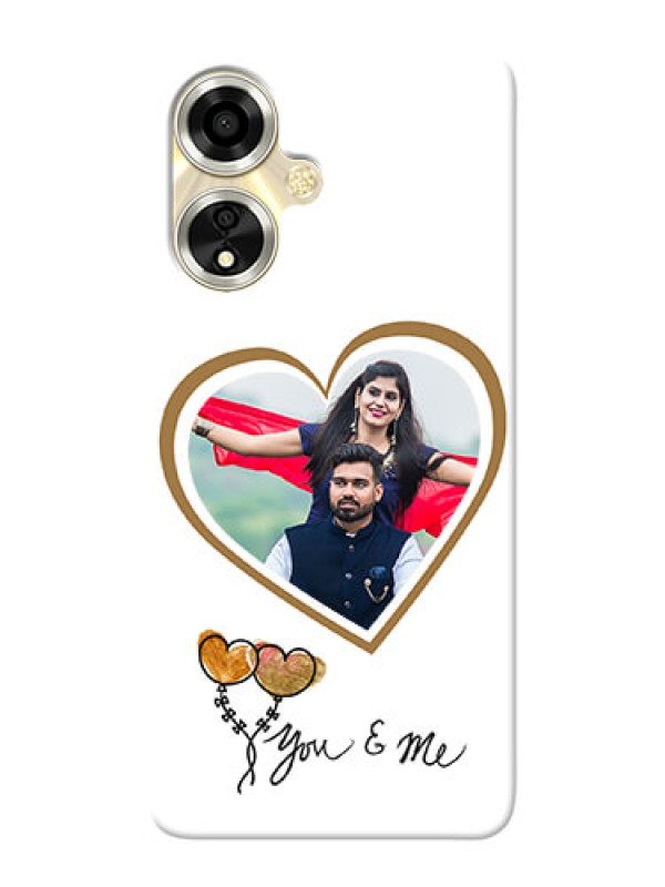 Custom Oppo A59 5G customized phone cases: You And Me Design