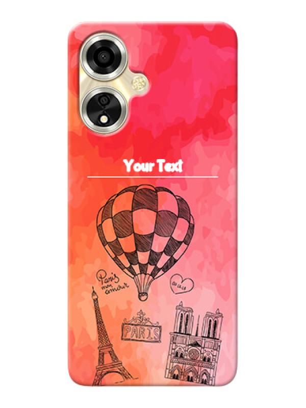 Custom Oppo A59 5G Personalized Mobile Covers: Paris Theme Design
