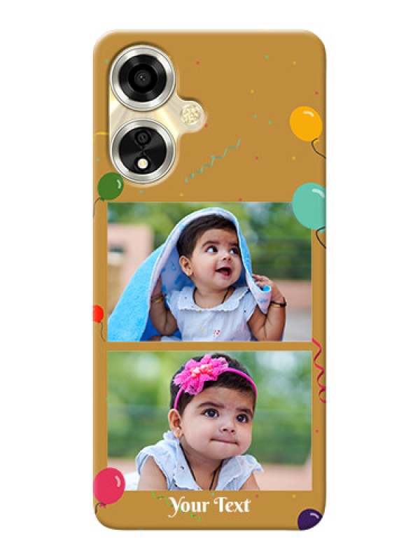 Custom Oppo A59 5G Phone Covers: Image Holder with Birthday Celebrations Design