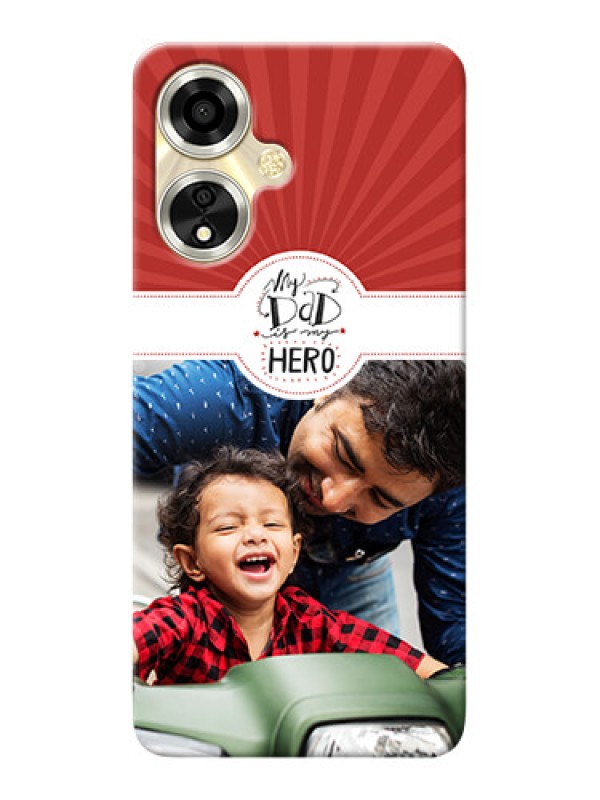 Custom Oppo A59 5G custom mobile phone cases: My Dad Hero Design