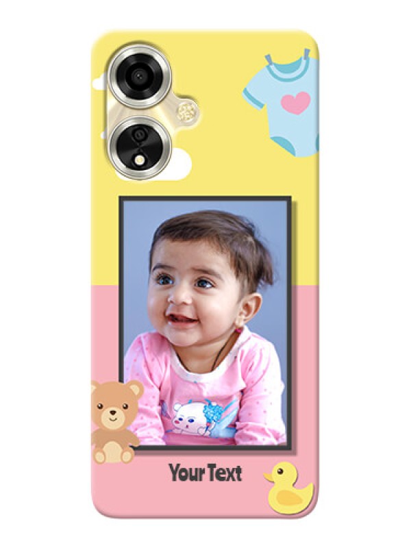 Custom Oppo A59 5G Back Covers: Kids 2 Color Design