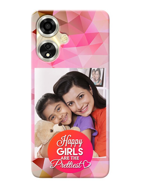 Custom Oppo A59 5G Personalized Phone Covers: Abstract Triangle Design